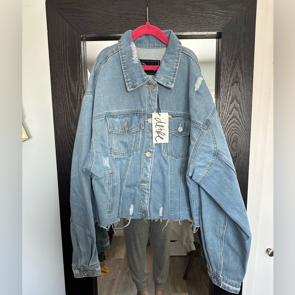Dede (influencer) Jean jacket